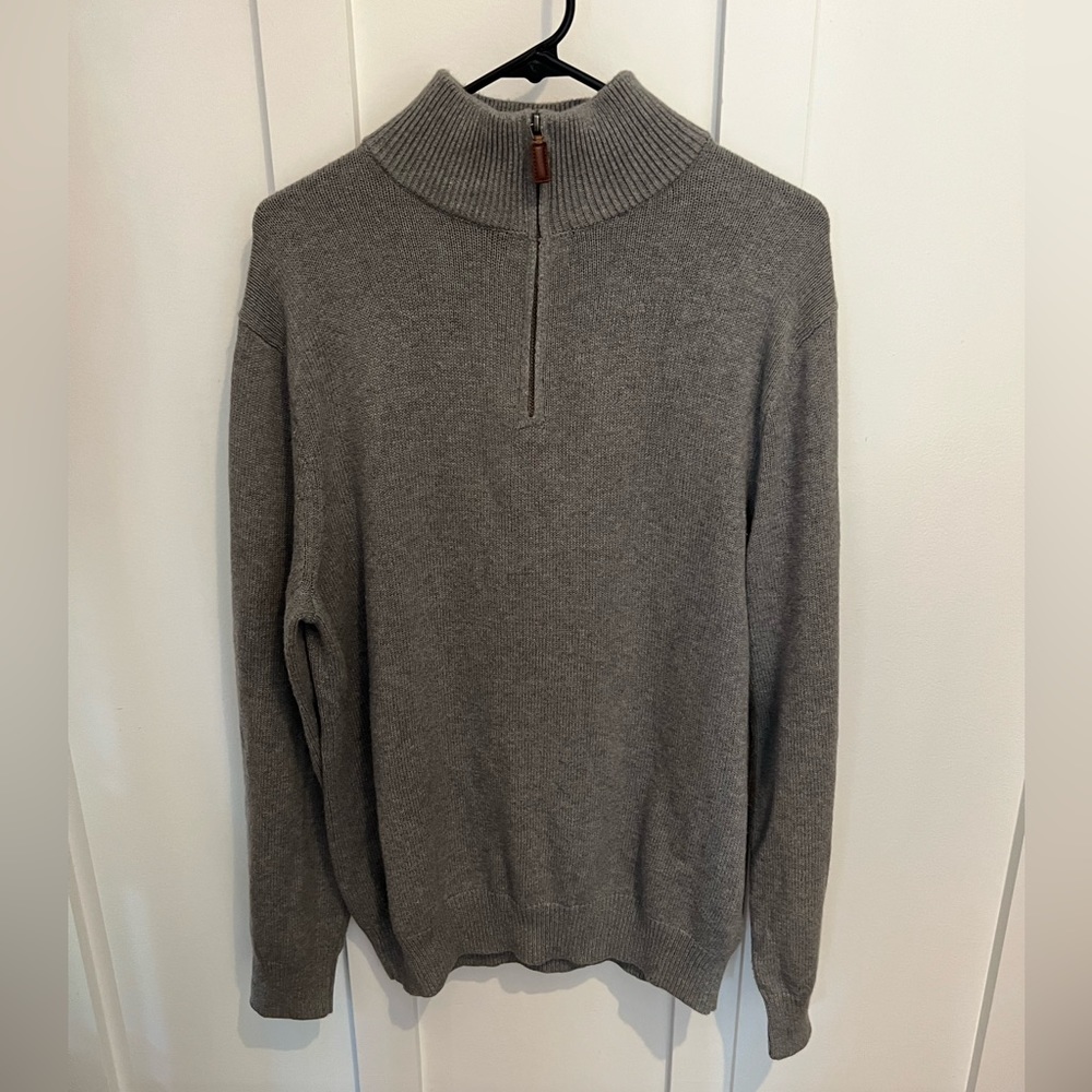 J crew quarter zip pullover size large
